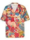 DRÔLE DE MONSIEUR ABSTRACT PRINT SHIRT