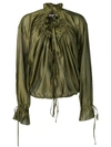 DSQUARED2 RUCHED SHIRT