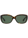 Ray Ban Jackie Ohh Sunglasses In Black