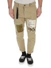 DSQUARED2 DSQUARED2 LOGO PATCH TROUSERS