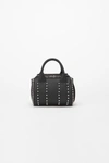 ALEXANDER WANG rockie mini ball stud with rhodium