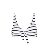 MELISSA ODABASH SAN JUAN STRIPED BIKINI TOP,P00390811