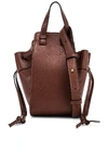 Loewe Hammock Dw Mini Bag In Brunette In Brunette