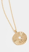 GORJANA Sunburst Coin Necklace