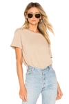 Nili Lotan Brady Cotton Jersey T-shirt In Khaki