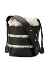 PACO RABANNE STRAPPY BUCKET BAG