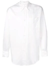 OUR LEGACY OUR LEGACY POINTED COLLAR SHIRT - WHITE