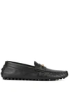 MOSCHINO LOGO LOAFERS