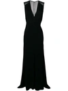 VICTORIA BECKHAM VICTORIA BECKHAM LANGES ABENDKLEID - SCHWARZ