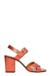 CHIE MIHARA Chie Mihara Red Metallic Sandals Leather,10894529