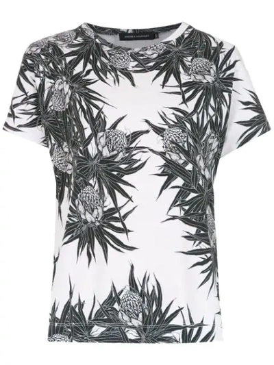 Andrea Marques T-shirt Mit Print In White