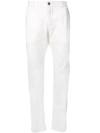 CLOSED CLOSED SLIM FIT CHINOS - WHITE