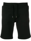 Colmar Side Logo Patch Track Shorts In Black