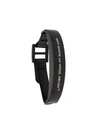 OFF-WHITE OFF-WHITE ARMBAND MIT LOGO-PRINT - SCHWARZ