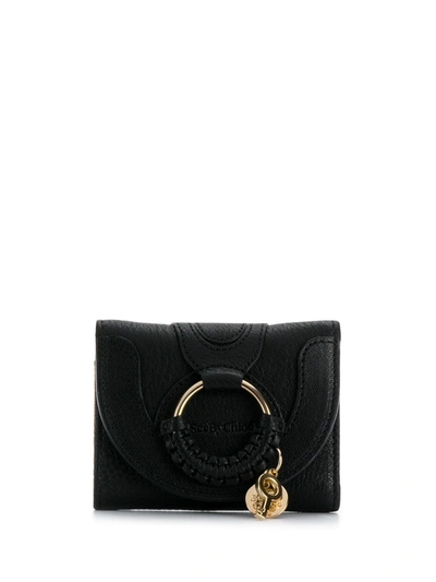 See By Chloé Hana Compact Wallet In Black