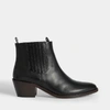 APC A.P.C. | Josette Boots in Black Smooth Leather