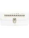 Comme Des Garçons 'studs' Wallet In White