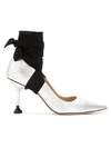 ANDREA BOGOSIAN ANDREA BOGOSIAN PUMPS AUS LEDER - SILBER