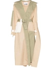 GANNI 'HAZEL' TRENCHCOAT IM DECONSTRUCTED-LOOK