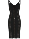 DOLCE & GABBANA CADY SLEEVELESS LACE-UP BODYCON DRESS