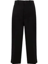 GUCCI PLEATED CROPPED TROUSERS