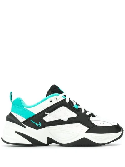 Nike M2k Tekno Sneakers In Black ,blue