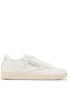 REEBOK REEBOK LACE-UP SNEAKERS - 白色