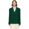 HAIDER ACKERMANN HAIDER ACKERMANN GREEN SLOUCHY BLAZER