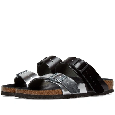 Rick Owens X Birkenstock Contrast Strap Sandal In Black