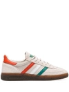 ADIDAS ORIGINALS ADIDAS NEUTRAL HANDBALL SPEZIAL SUEDE LOW-TOP SNEAKERS - NEUTRALS