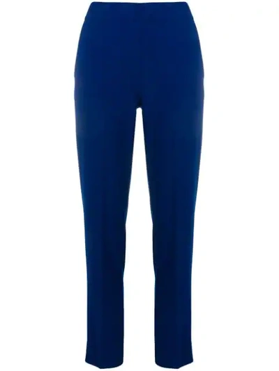 D-EXTERIOR MID RISE TAILORED TROUSERS 