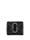 MARC JACOBS MARC JACOBS SNAPSHOT COMPACT WALLET - 黑色