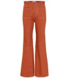 SEE BY CHLOÉ HIGH-RISE FLARED JEANS,P00380935