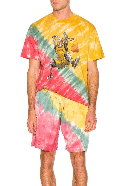 Just Don Dunking Robot Tie Dye Tee