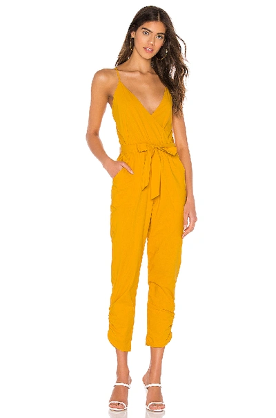 Lovers & Friends Emily Jumpsuit In Sunflower Yellow