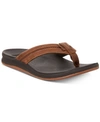 REEF ORTHO-BOUNCE COAST LEATHER SANDALS MEN'S SHOES