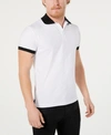 VERSACE MEN'S LOGO GRAPHIC POLO