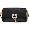 GIVENCHY SMALL LEATHER SHOULDER BAG - BLACK,BB508RB0KJ