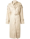 BOYAROVSKAYA BELTED TRENCH COAT