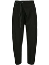 ATTACHMENT PINSTRIPED TAPERED TROUSERS