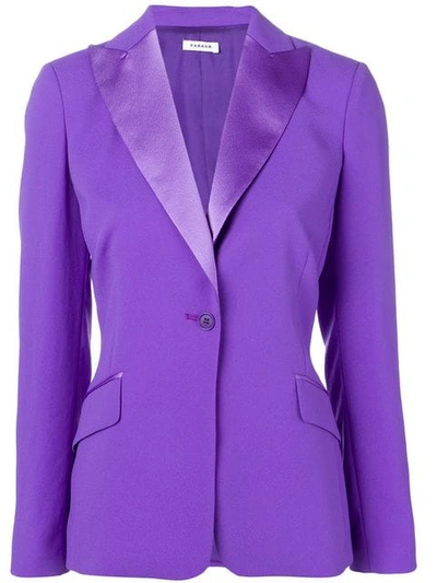 P.a.r.o.s.h . Blazer Jacket - 紫色 In Purple