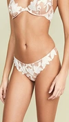 FLEUR DU MAL Lily Lace Thong,FDUMA30488