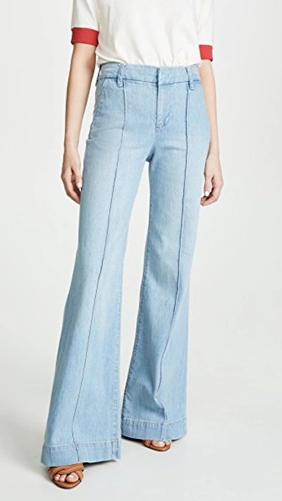 Alice And Olivia Paula Trousers In Fade Away