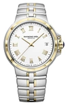 RAYMOND WEIL Parsifal Bracelet Watch, 40mm,5580-STP-00308