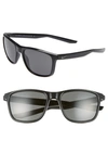 NIKE ESSENTIAL ENDEAVOR 57MM SQUARE SUNGLASSES,EV1122SL