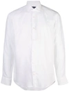 Frescobol Carioca Slim-fit Linen Button-up Shirt In White