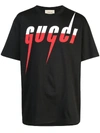 GUCCI GUCCI LOGO T恤 - 黑色