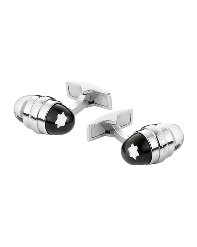 Montblanc Stainless Steel Floating Star Cufflinks