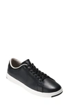 Cole Haan Grandpro Tennis Shoe In Black Leather