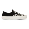 VANS VANS BLACK CHECKERBOARD SUEDE OG AUTHENTIC LX SNEAKERS